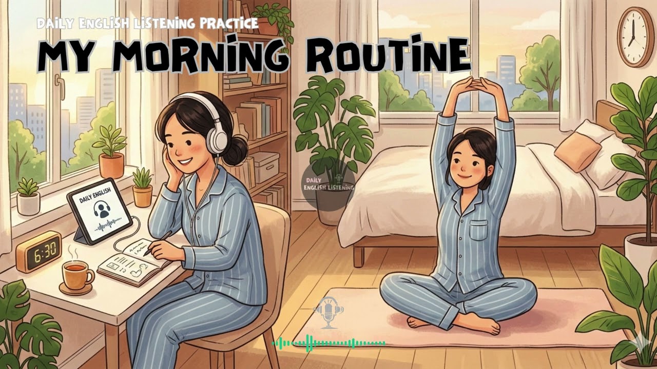 My Morning Routine | Daily English Listening Practice