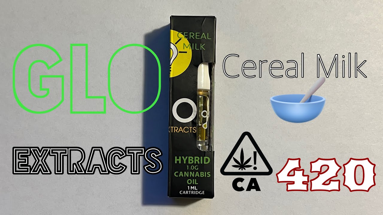 Glo Extracts (Cereal Milk)  420 Special