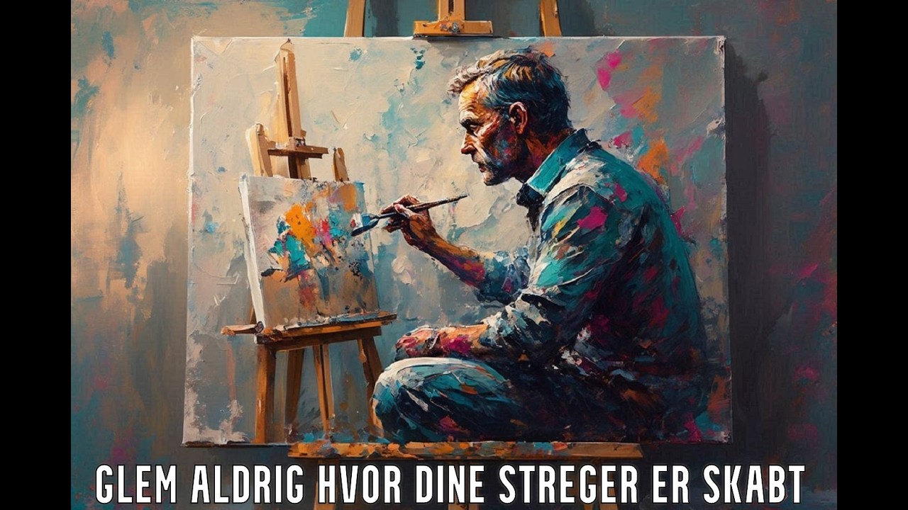 Glem aldrig hvor dine streger er skabt