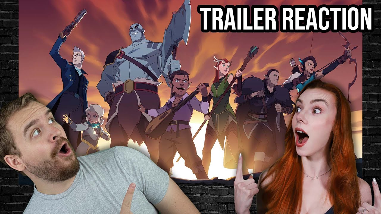 Is This DnD?!? The Legend Of Vox Machina Trailer Reaction!