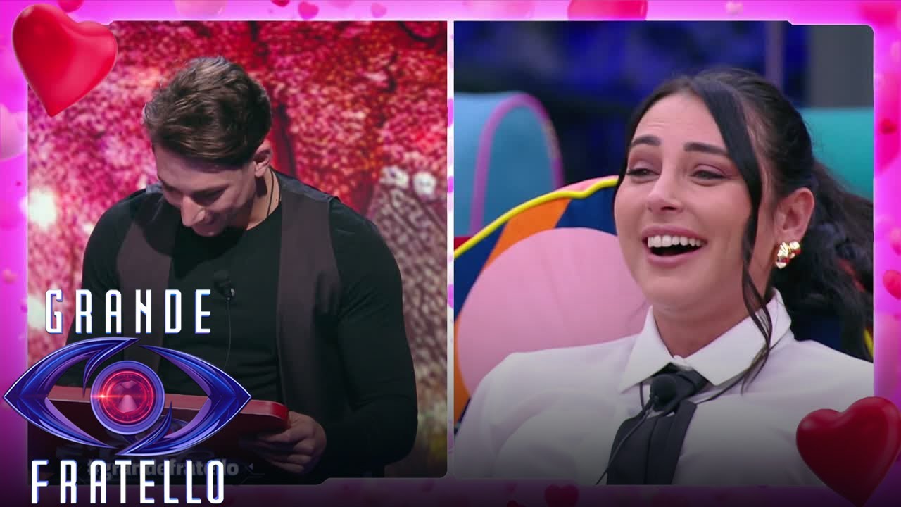 Grande Fratello - La prova affinità tra Tommaso Franchi e Mariavittoria Minghetti