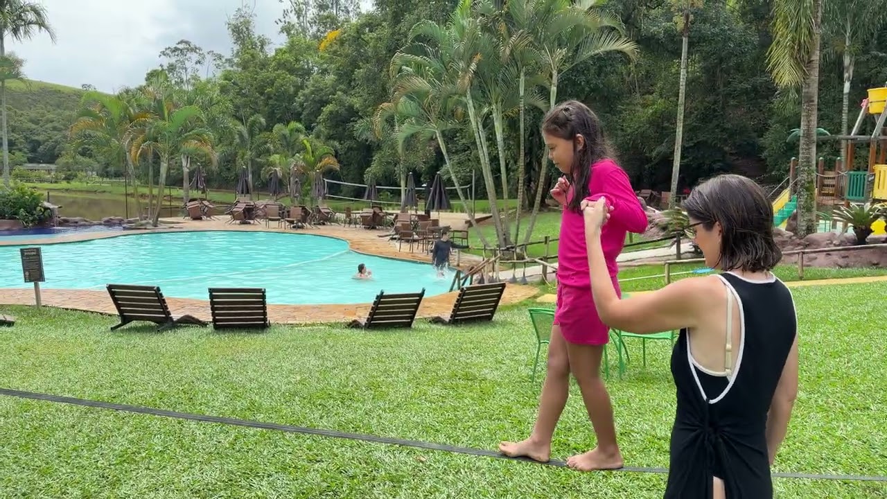 Registro Rebeca no esporte Slackline - Hotel Fazenda St. Robert (2/2026)