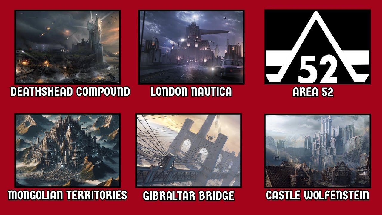 Every Location In Wolfenstein Explained