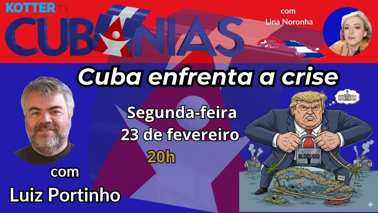 CUBA RESISTE A CRISE. ENFRENTA O IMPERIALISMO - Luiz Portinho no Cubanias