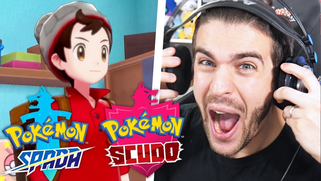 REAZIONE TRAILER NUOVI GIOCHI POKEMON SPADA E POKEMON SCUDO !