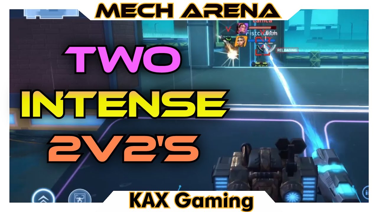 INTENSE: Two Back-To-Back INTENSE 2v2 Matches in Mech Arena