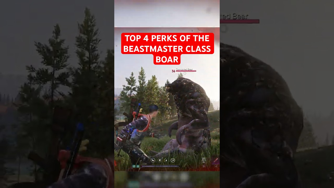 Top 4 Perks of the Beastmaster Class | NEW Class System | Once Human Annual Update 2.0