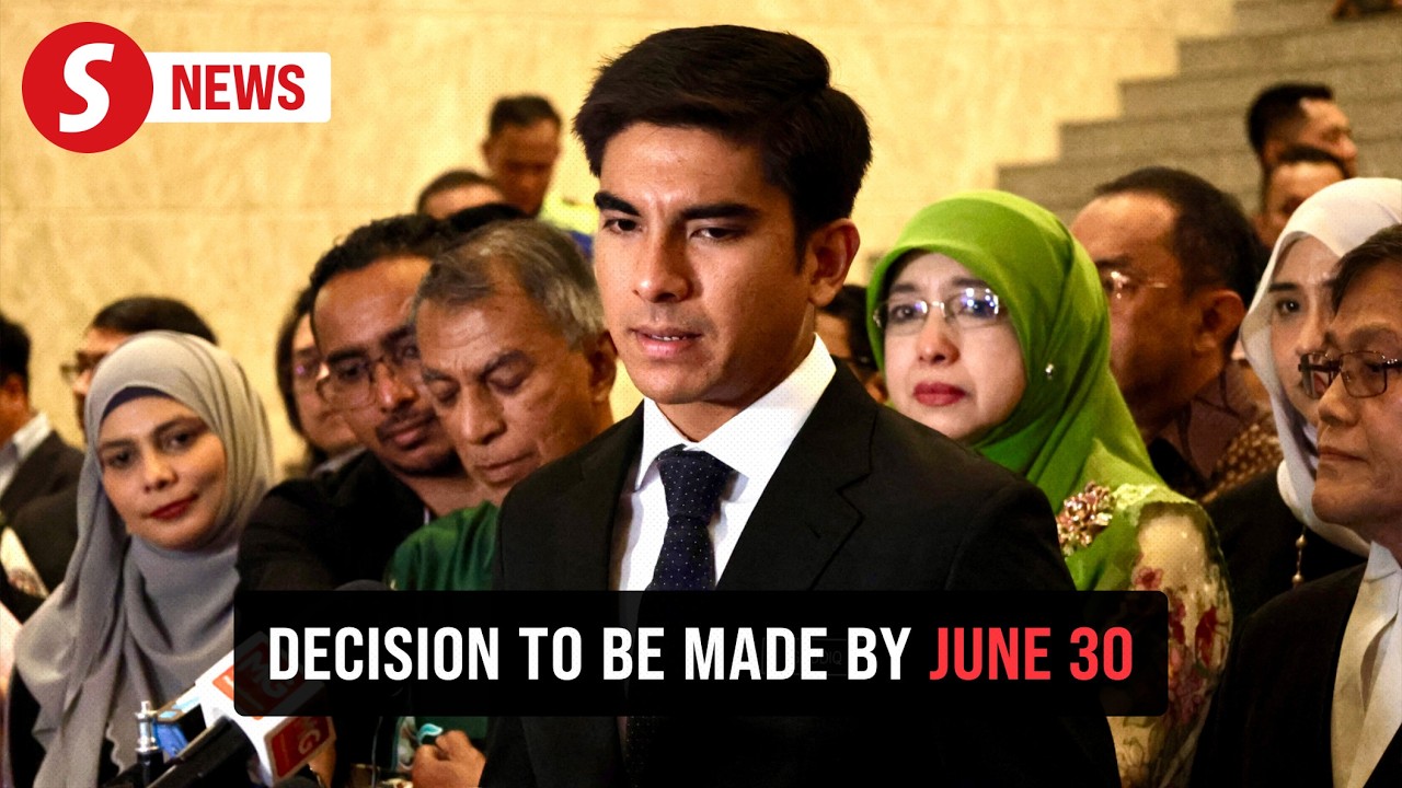 June 30 decision date for prosecution appeal against Syed Saddiq's acquittal