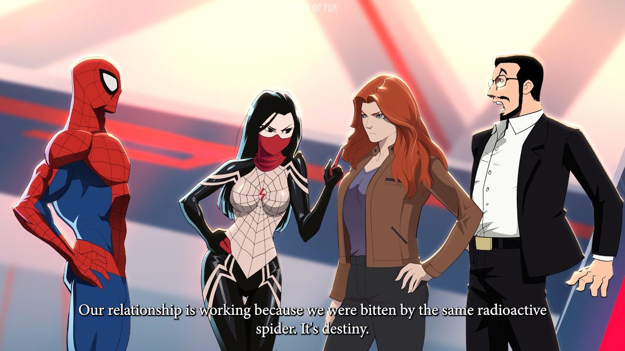 Spiderman Peter 616  and Slik and Spider Society React to Paul and Marry Jane marriage