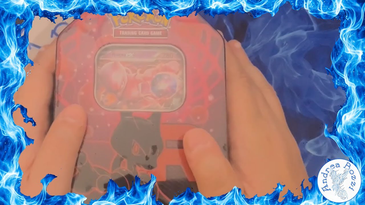 Apriamo insieme una Tin di Mewtwo ex del Team Rocket!