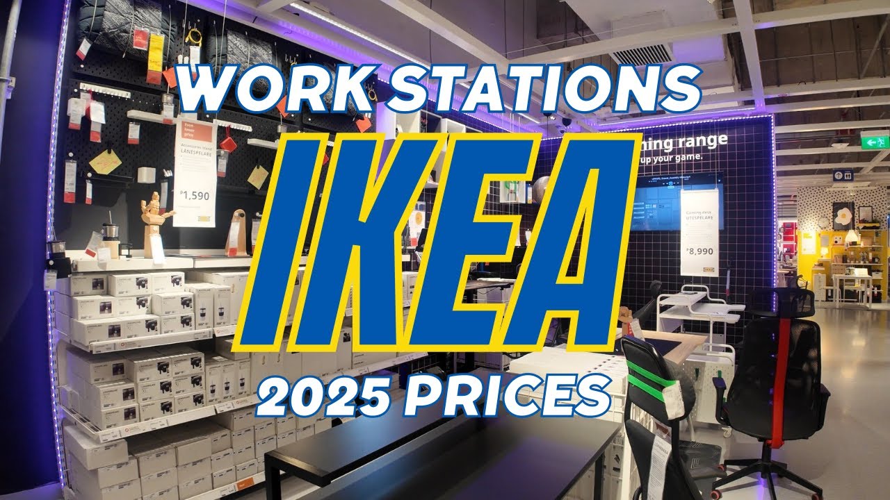 IKEA | OFFICE TABLE & CHAIR, GAMING TABLE, STANDING, LAPTOP & STUDY TABLE | 2025 Updated Prices