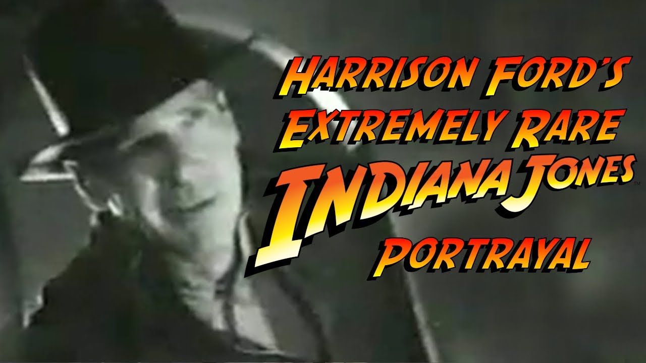 See Harrison Ford's EXTEMELY RARE Indiana Jones portrayal ~ Jimmy Buffett DRALS promotion