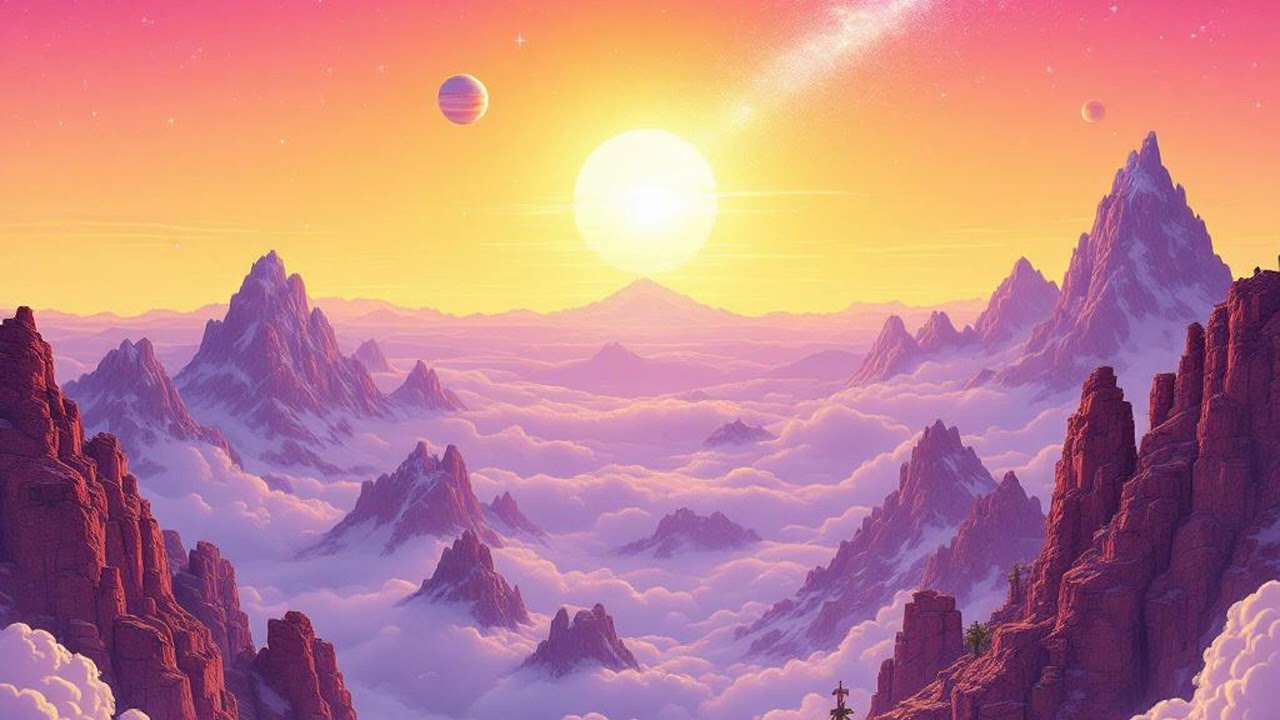 Flight into outer space 