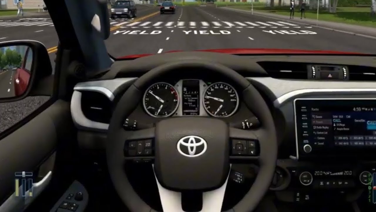 Toyota HiLux CR5 | City Car Driving | Chill Drive + Freeway Speeding