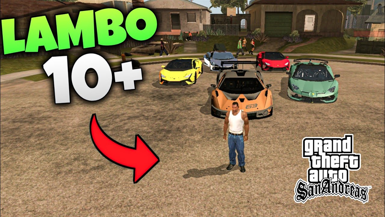 How to install All Lamborghini Cars In Gta San Andreas Mobile