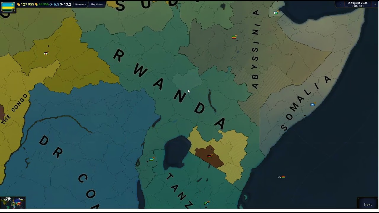 Age of History II Forming Tutsi Speedrun 24:56