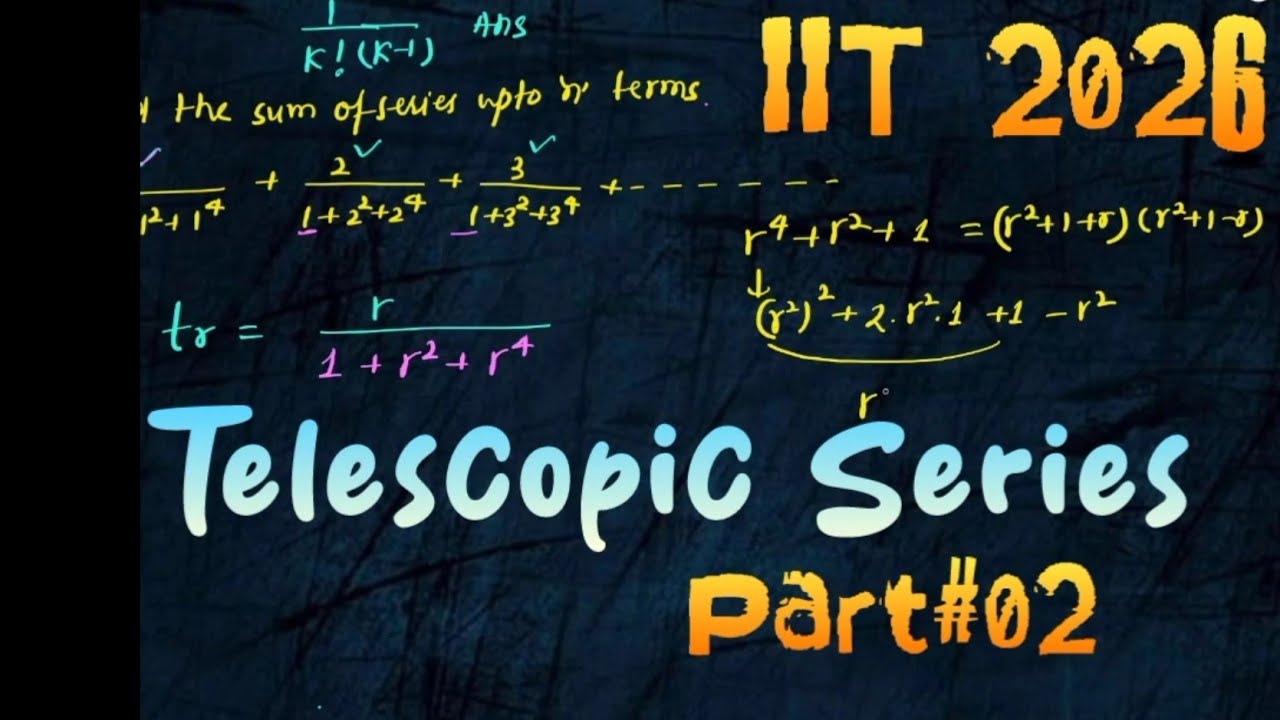 Evaluate : sum n=1 ^ infty 1 (n + 1)(n + 2)(n + 3) ....(n+k) /Telescopic series# part02