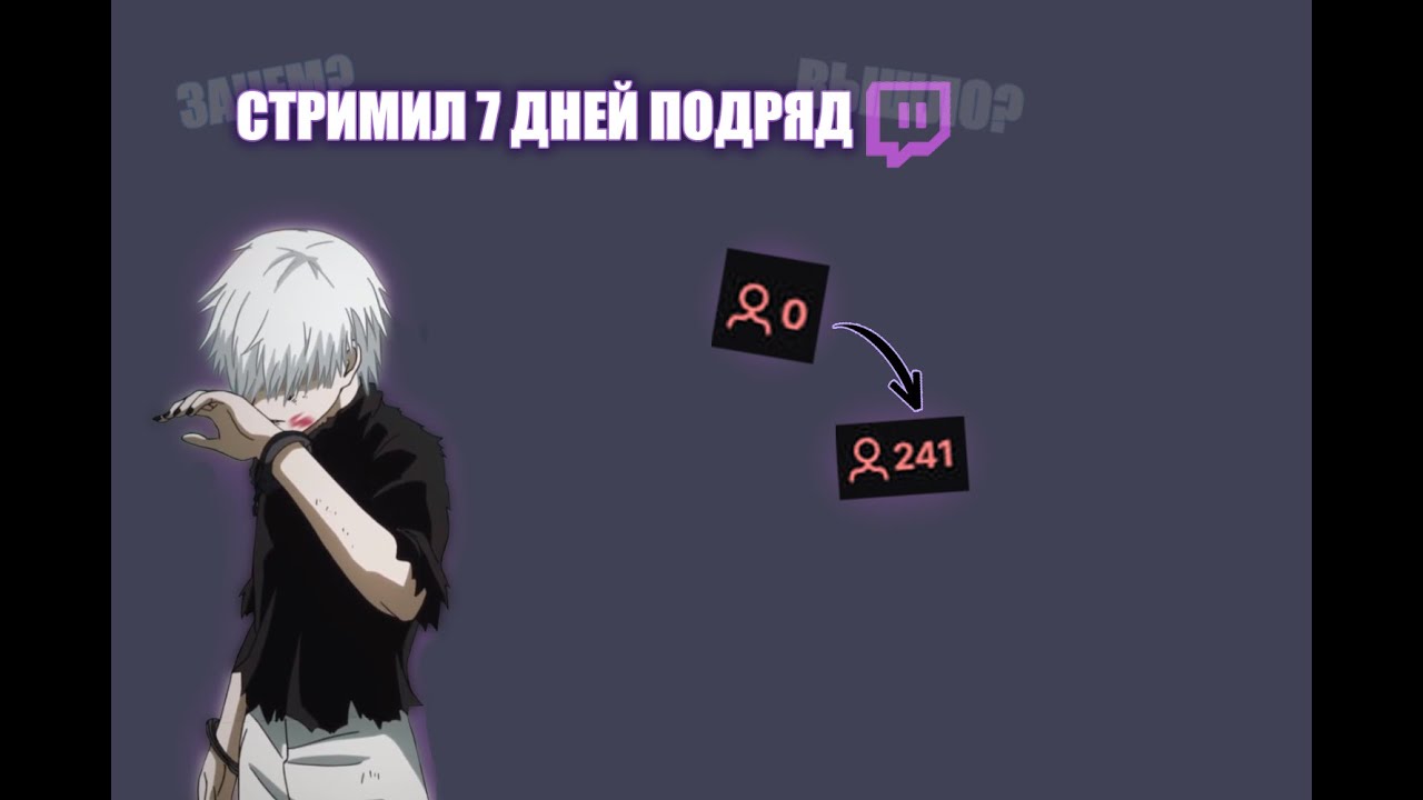СТРИМИЛ 7 ДНЕЙ ПОДРЯД. ЧЕГО ДОБИЛСЯ ЗА КОРОТКОЕ ВРЕМЯ? | ПУТЬ СТРИМЕРА №1