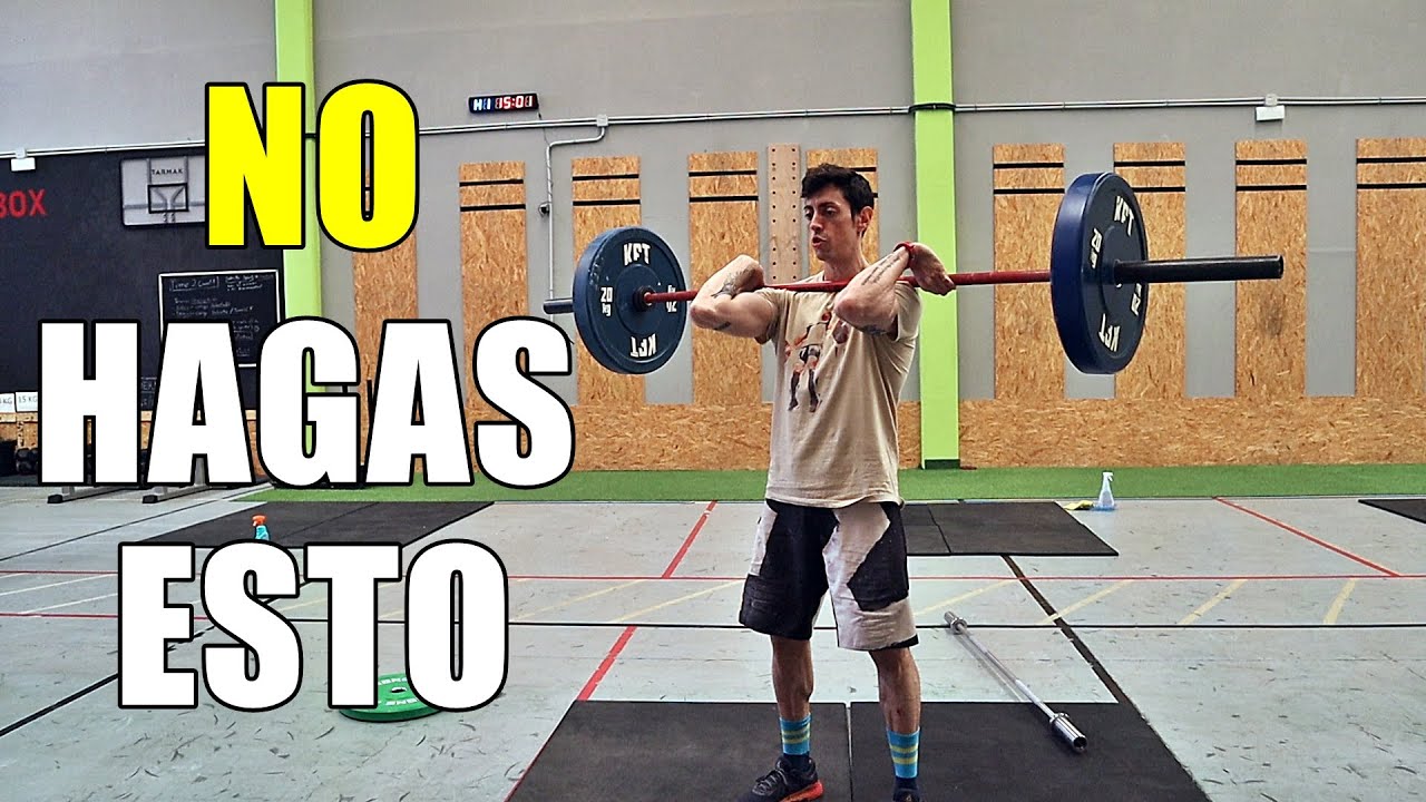 CUIDADO! 🔴 NO HAGAS ESTO con el Power Clean 😱