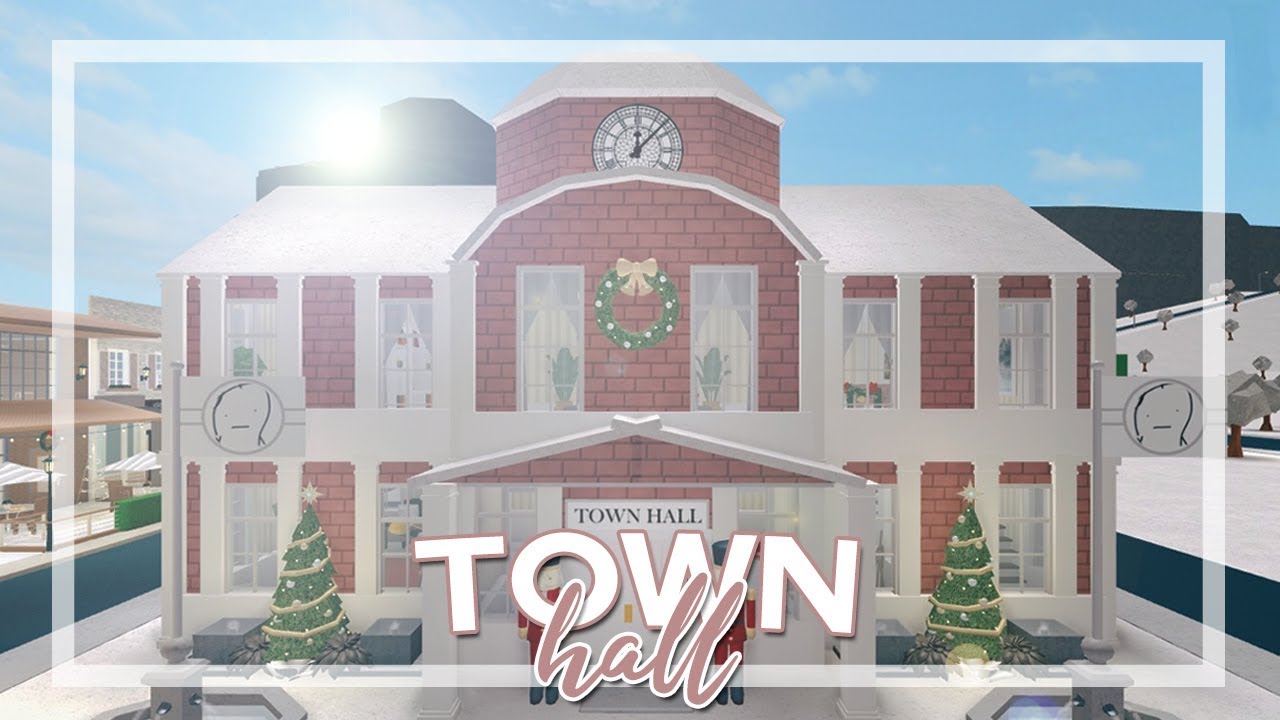 Welcome to Bloxburg: Town Hall | Town Series Pt. 3