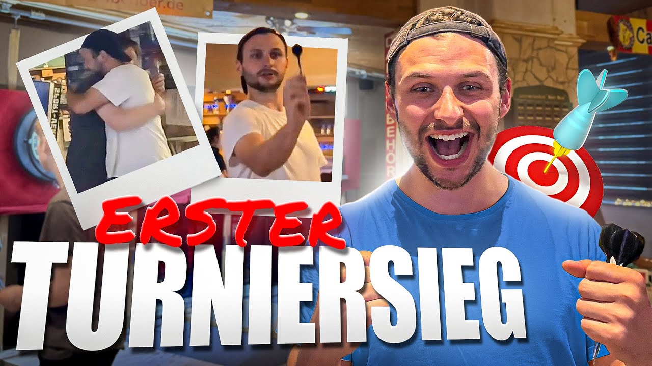 ICH GEWINNE MEIN ERSTES DARTTURNIER! 😱🎯 (70+ AVG) 🏆❤️