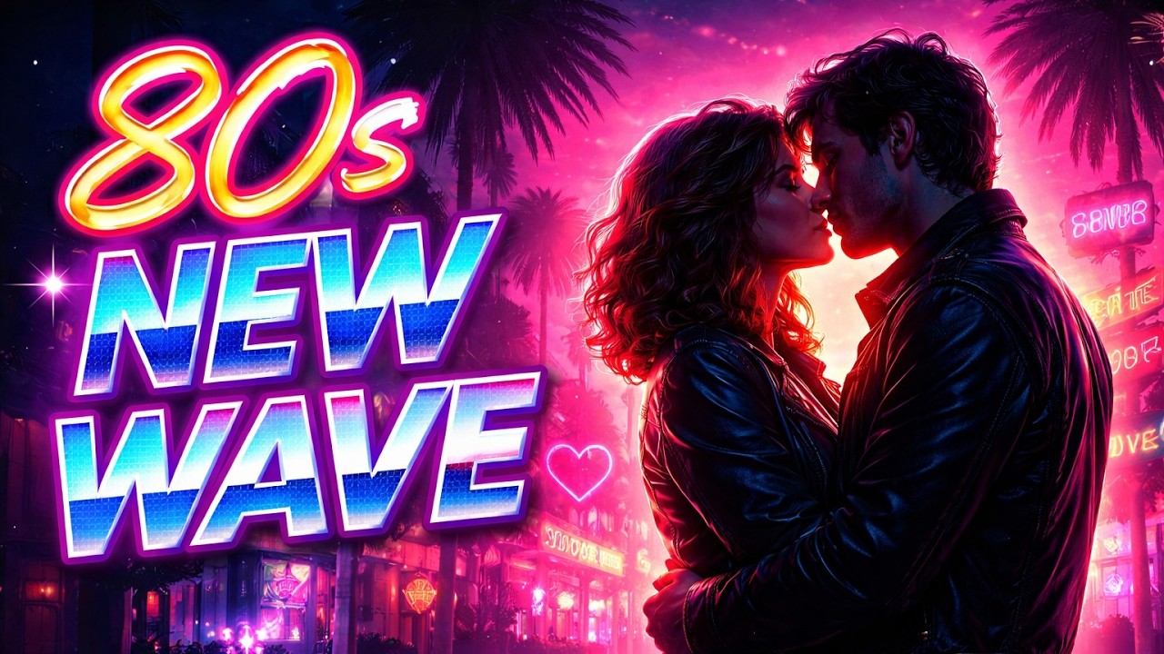 80s New Wave Love Songs | 2 Hour Retro Synth Playlist 💘