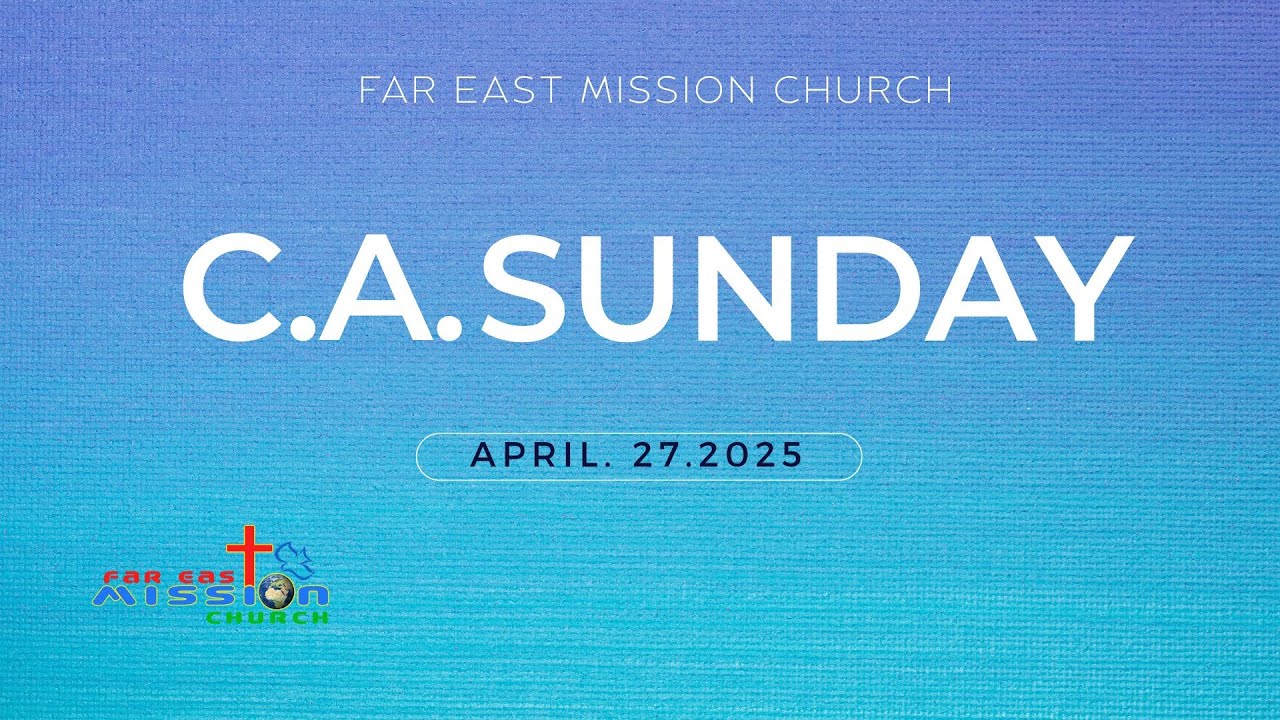 C.A. Sunday | April 27, 2025