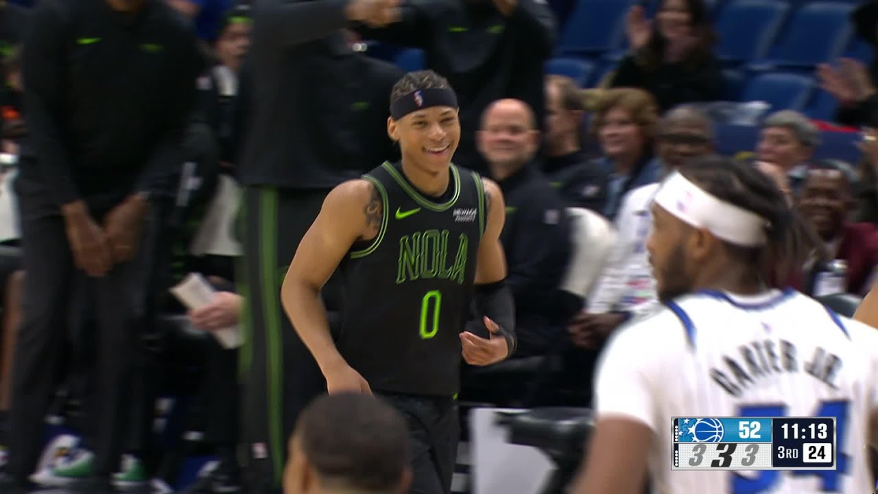 Jeremiah Fears Highlights vs. Orlando Magic 4/5/2026