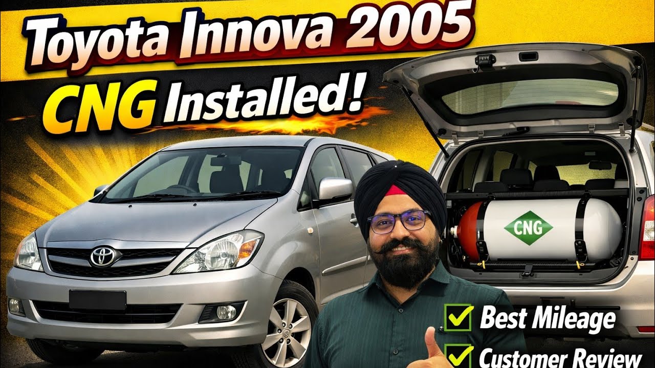 Toyota Innova  CNG Installation Kit 🚗 | Best Customer Review | Mumbai Thane 