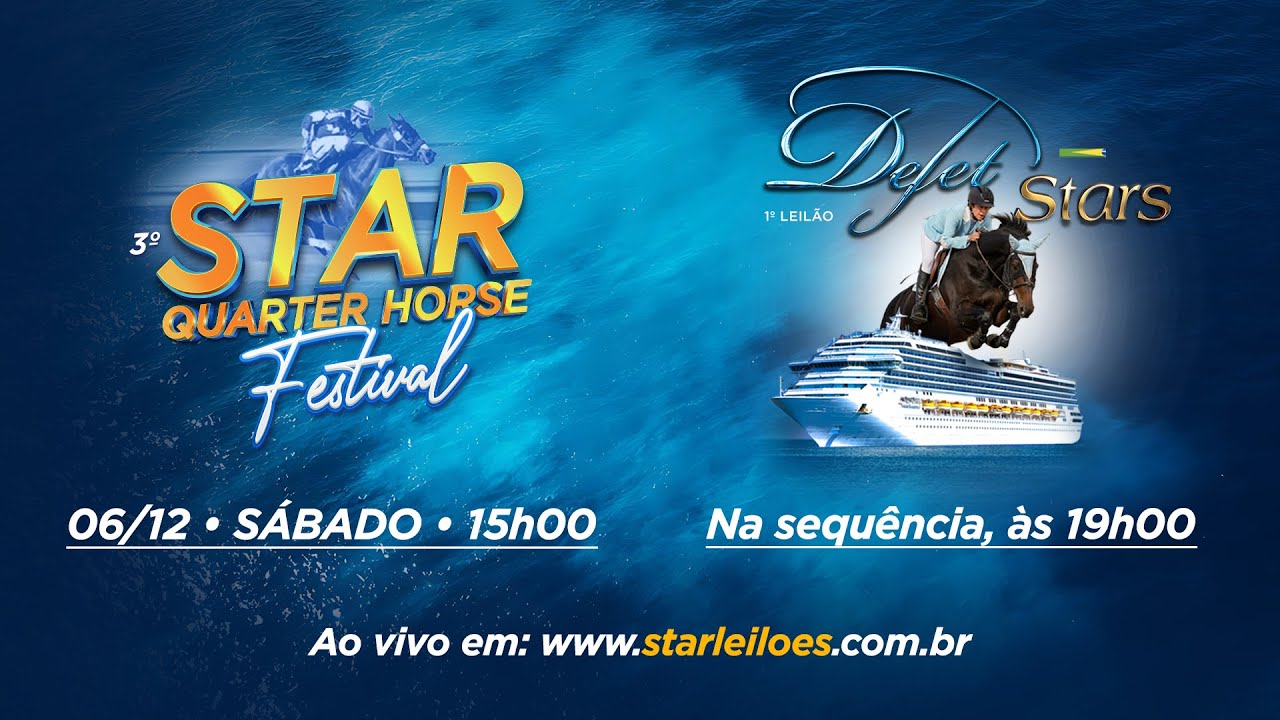 3&deg; LEIL&Atilde;O STAR QUARTER HORSE FESTIVAL & 1&deg; LEIL&Atilde;O DEJET STARS