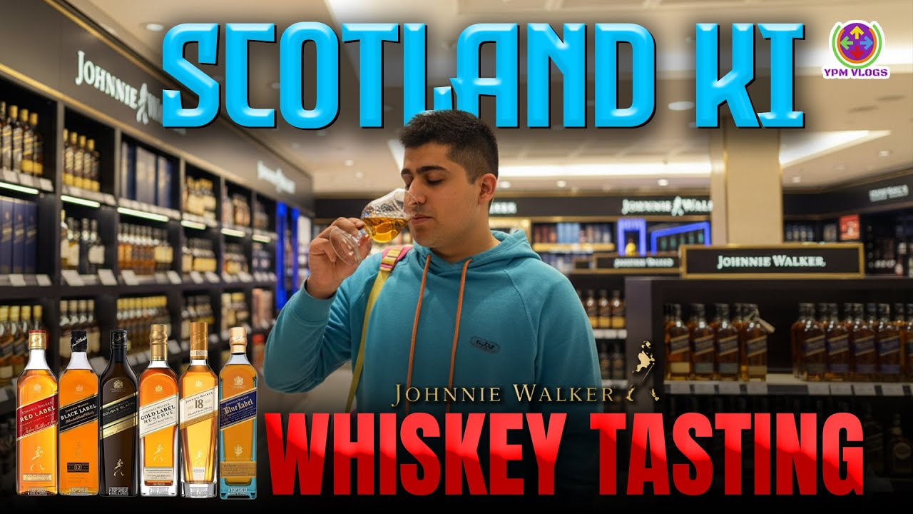 SCOTLAND KI MOST FAMOUS WHISKEY TASTING - WELCOME to EDINBURGH !! 😍😍😍