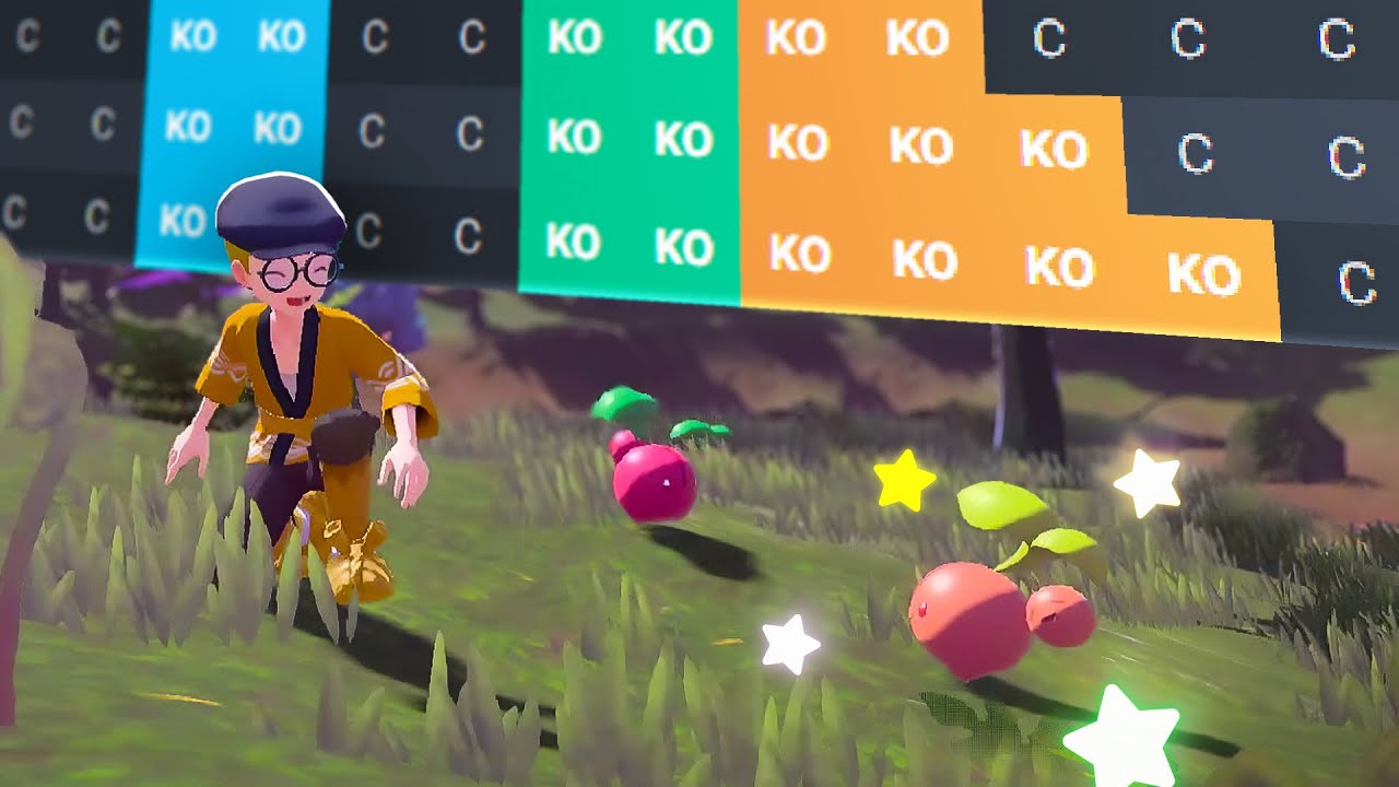 Hunting for 0.99% Shiny Alpha Cherubi!