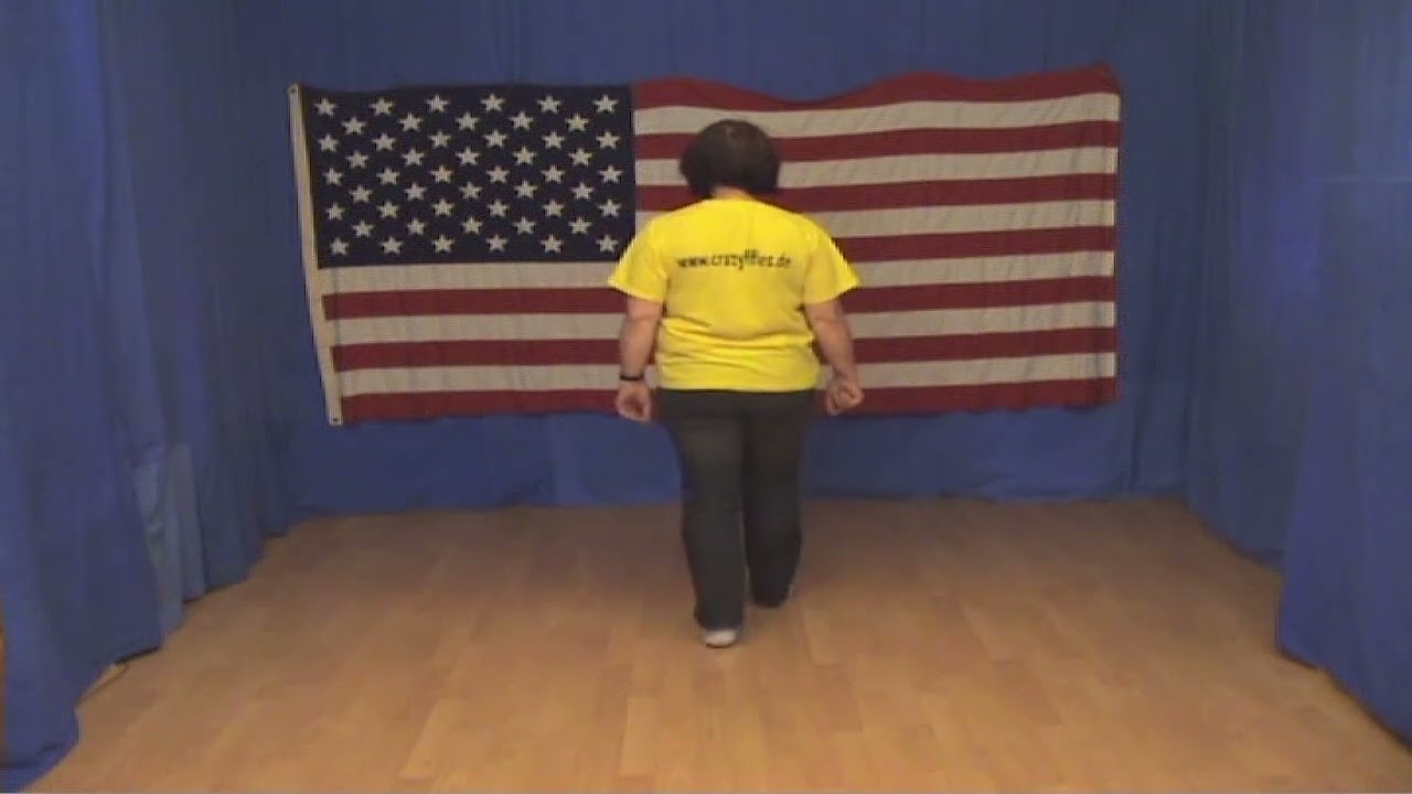 Line Dance deutsch Schritterklärung für Hillbilly Rock Hillbilly Roll