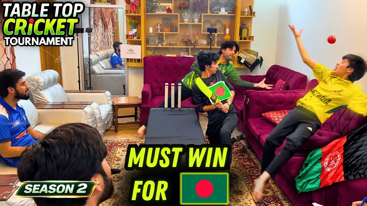 Bangladesh Fighting to Stay in the Tournament | AFG vs BAN | Table Top Cricket World Cup Season 2