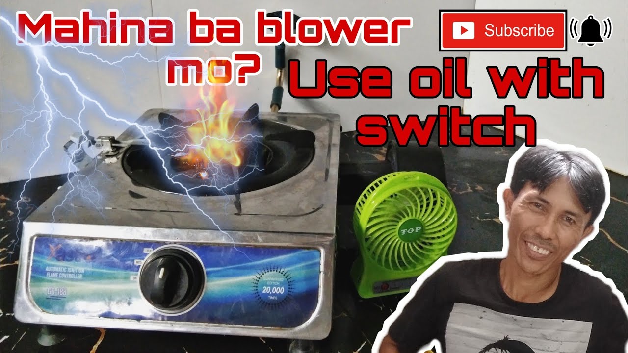 Paano gumawa ng kalan de mantika with ignition switch ( part1 )