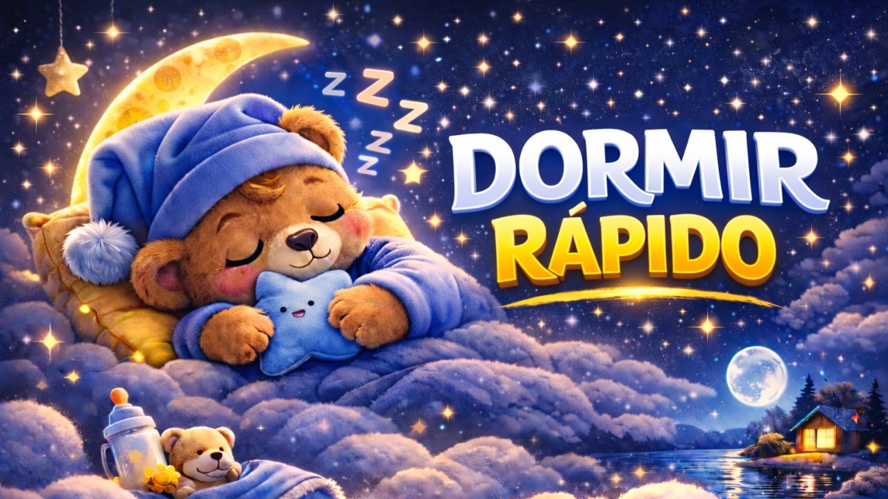 Música Relajante para Dormir Bebés Rápido | 8h