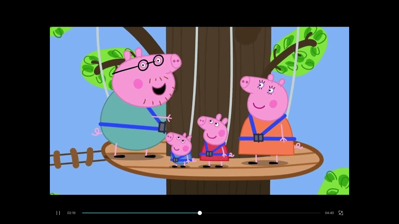 Peppepig but mushi is in it