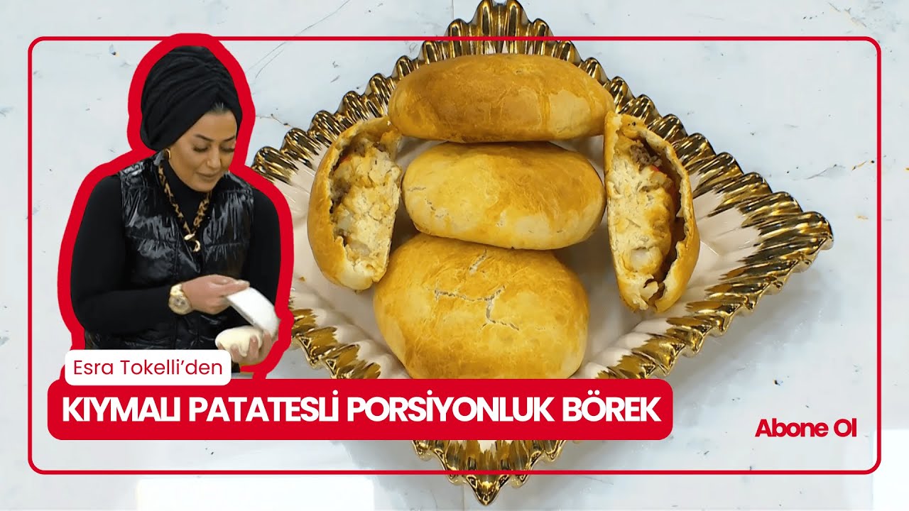 BÖREK AMA BİLDİĞİN BÖREK DEĞİL!  KIYMALI PATATESLİ PORSİYONLUK BÖREK