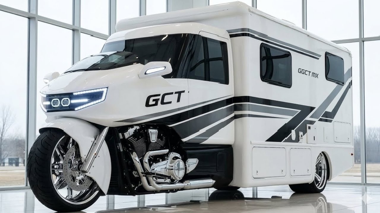 Обзор Honda Gold Wing GCT Camper 2026 года – идеальный роскошный туристический автомобиль.