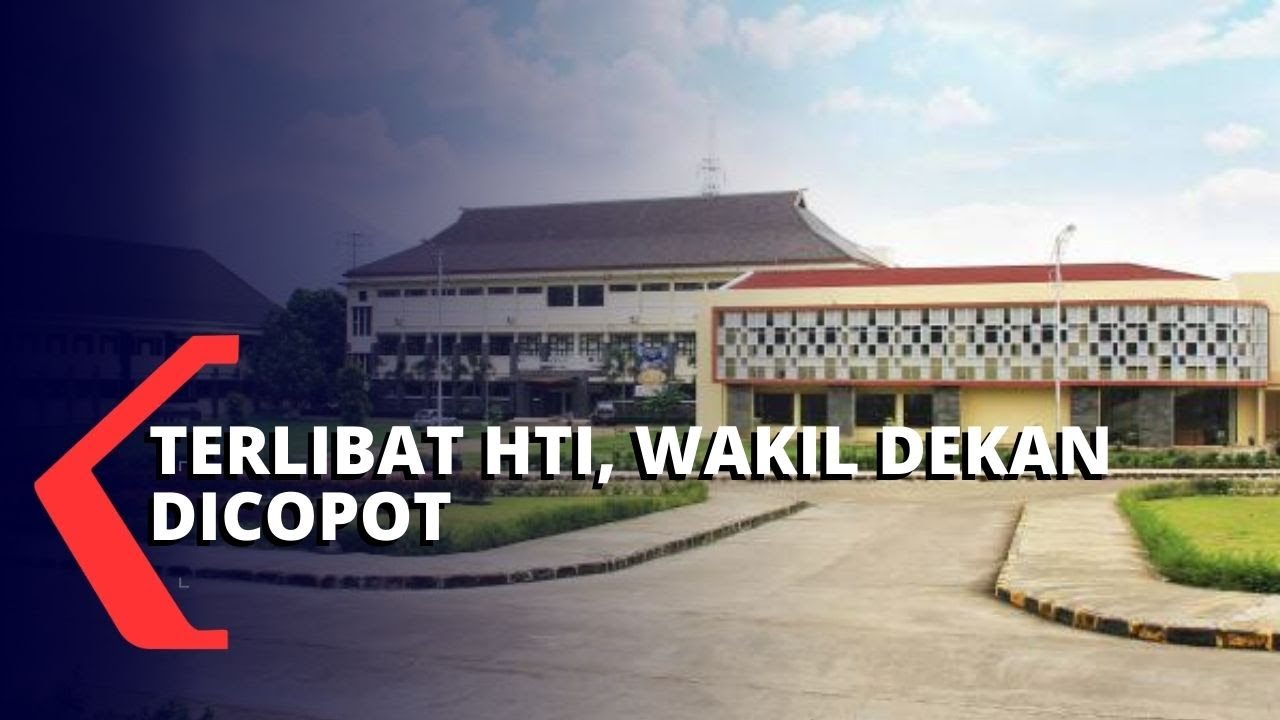 Terlibat Hizbut Tahrir Indonesia, Wakil Dekan Dicopot