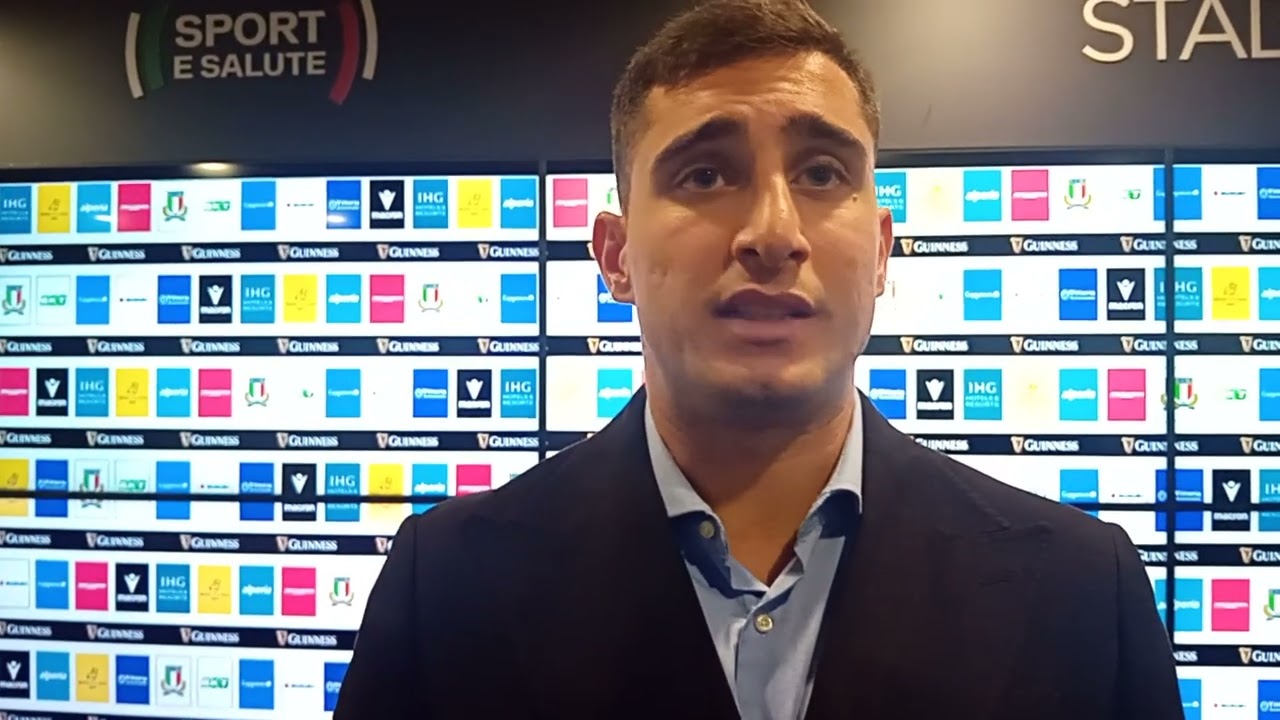 Alessandro Fusco @Federugby post Italia-Scozia