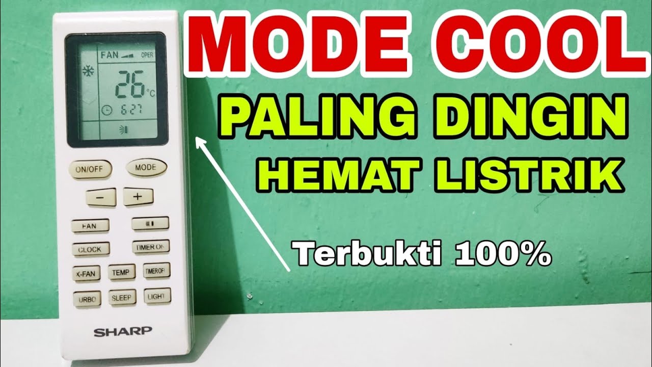 Settingan Remot AC agar Dingin Maksimal dan Hemat Listrik, 100% real!