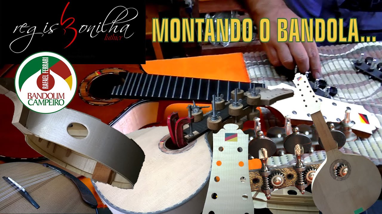 [BANDOLIM CAMPEIRO] Montando o bandolim 10 cordas REGIS BONILHA LUTHIER
