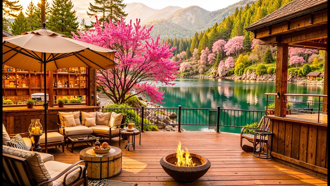Warm Spring Morning Jazz 🌷🎷 | Soft Café Music for Studying & Relaxing