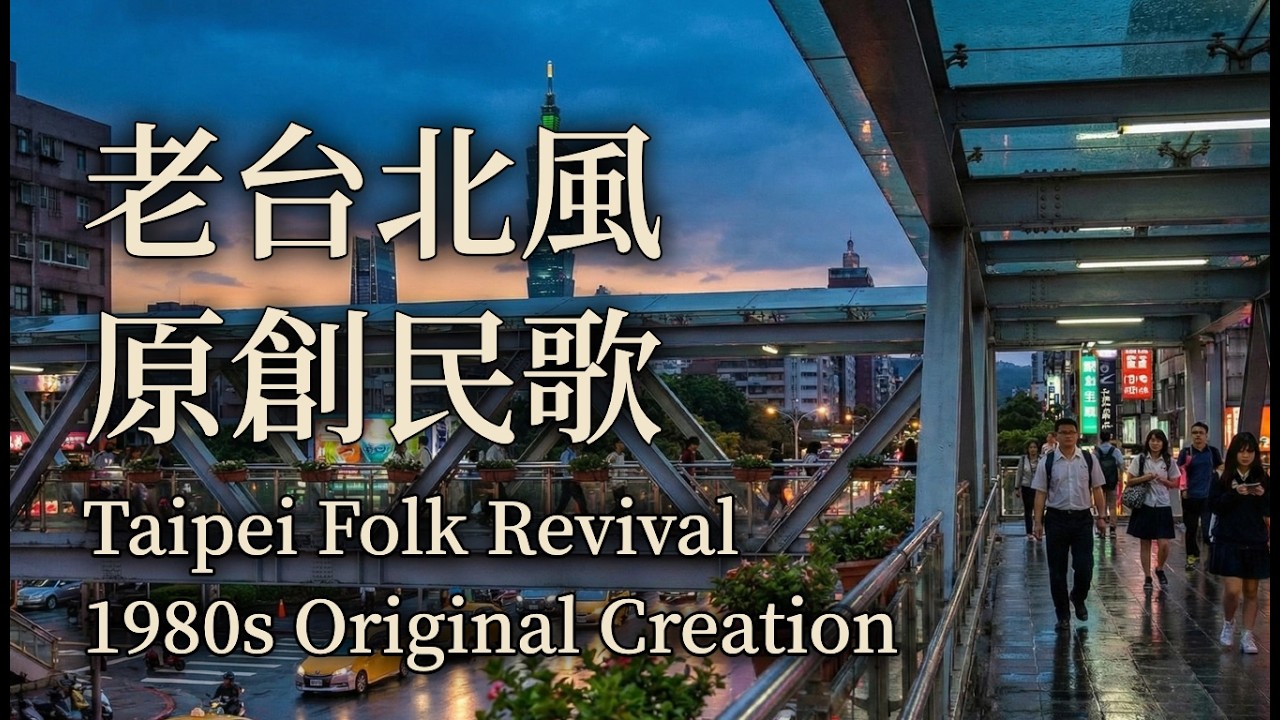 老台北經典民歌 EP2 | Timeless Folk from Old Taipei 1980s–1990s