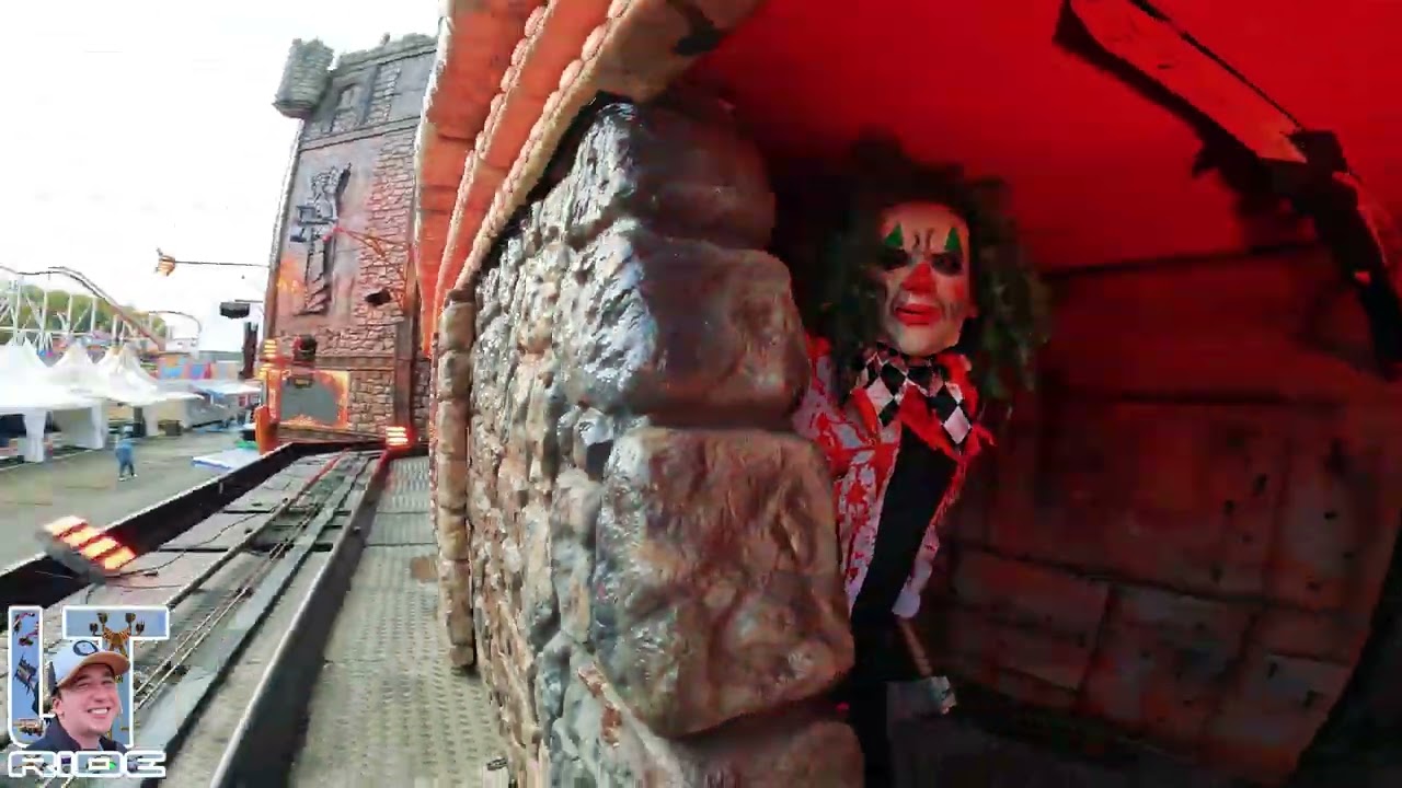 Manège GHOST TRAIN - Foire Saint-Romain, Rouen 2025 | On ride POV