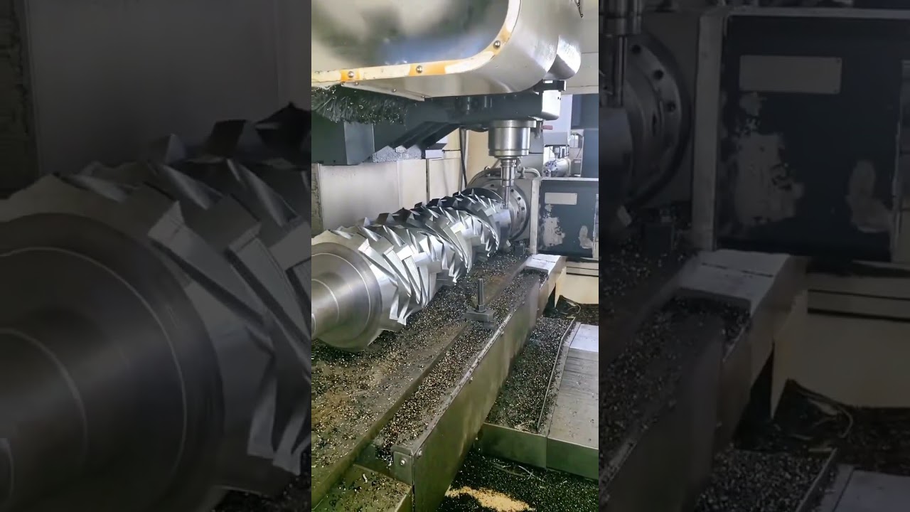shaft production for single shaft shredder machine #recycle #blades #shredder