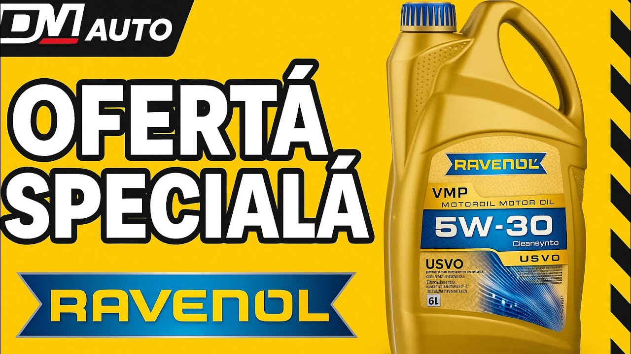 DM Auto sarbatoreste 15 Ani de activitate! Ravenol 5w30 VMP cu pret Bomba!