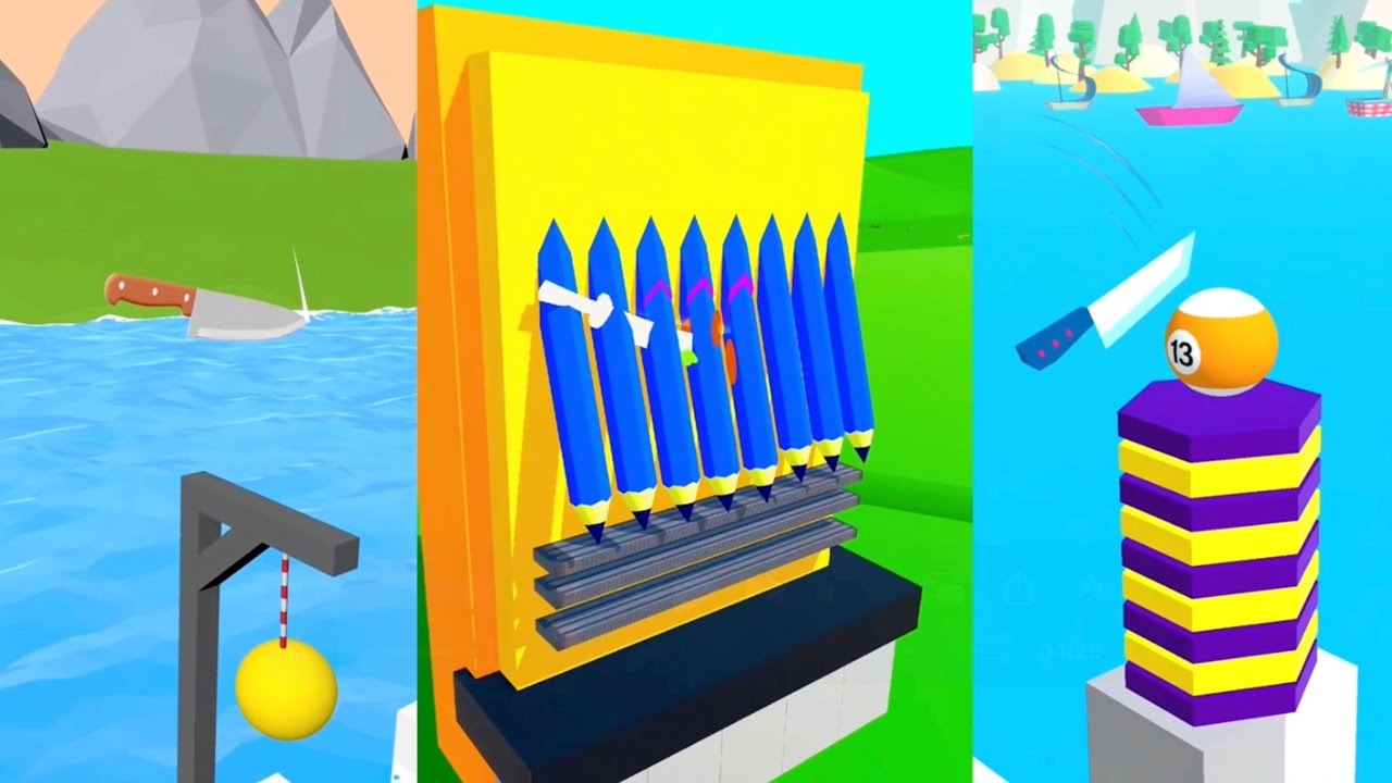 Slice It | Slice All | Slicer Knife - All Levels Gameplay Android, iOS