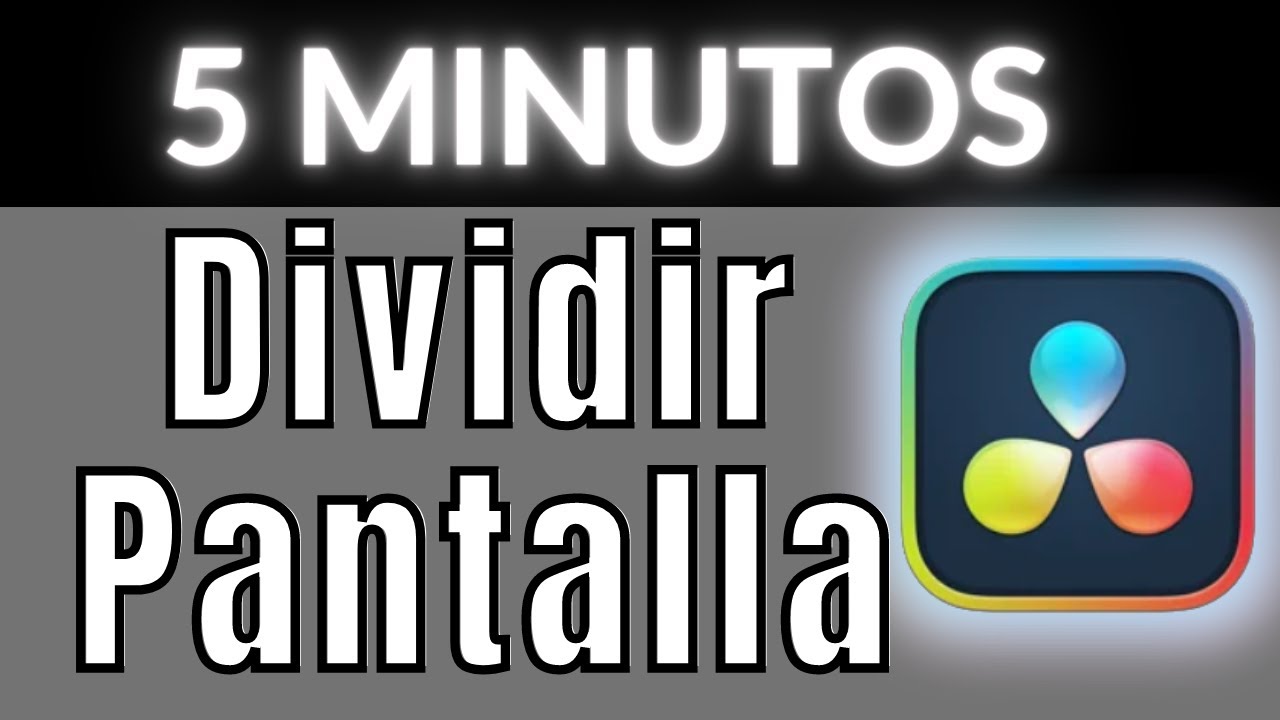 efecto pantalla dividida en davinci resolve
